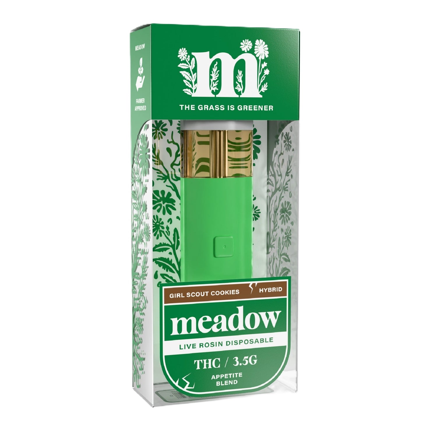 Meadow Live Rosin THC Vaporizer 3500mg
