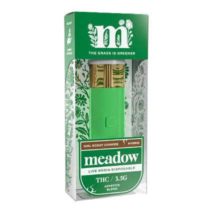 Meadow Live Rosin THC Vaporizer 3500mg