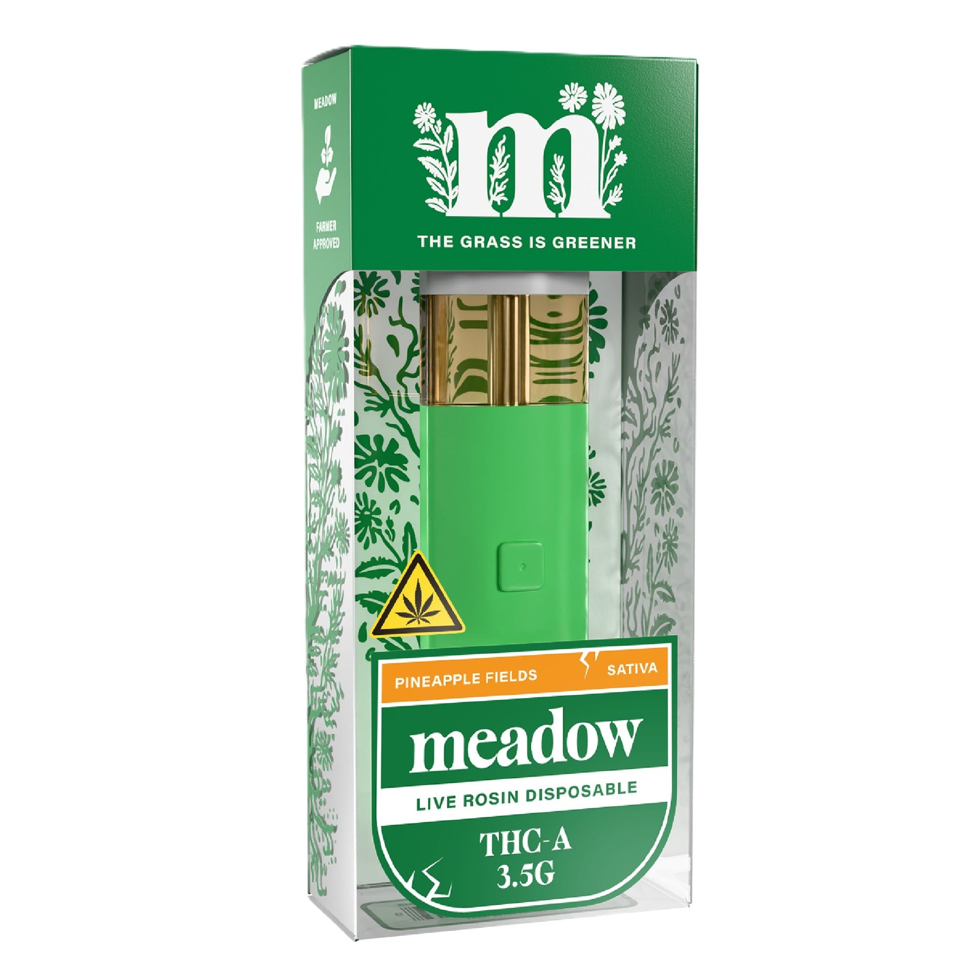 Meadow THC-A Live Rosin Vaporizer 3500mg