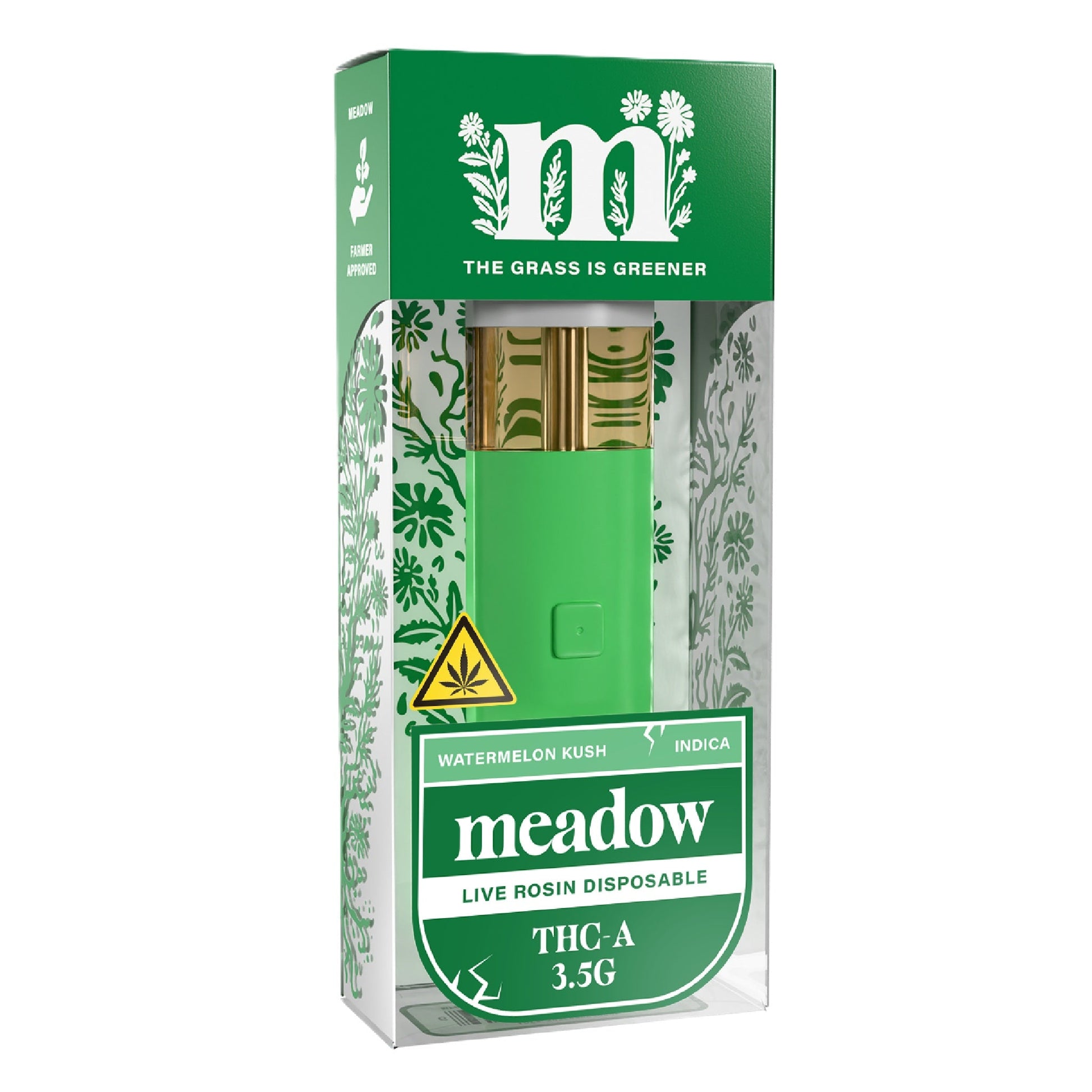 Meadow THC-A Live Rosin Vaporizer 3500mg