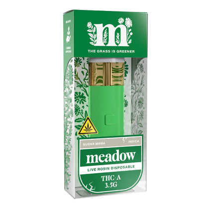 Meadow THC-A Live Rosin Vaporizer 3500mg