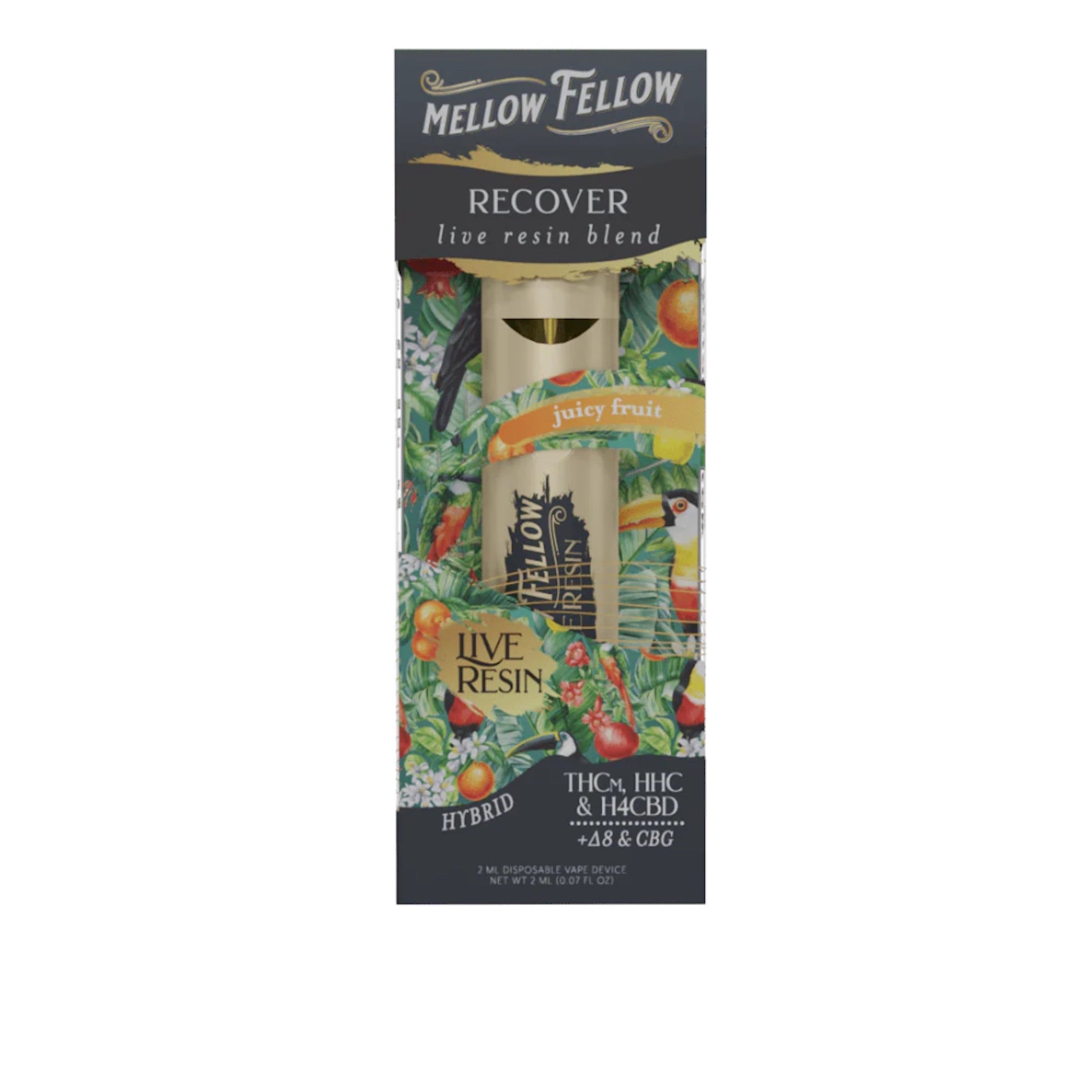 Mellow Fellow Live Resin Vaporizer 2000mg