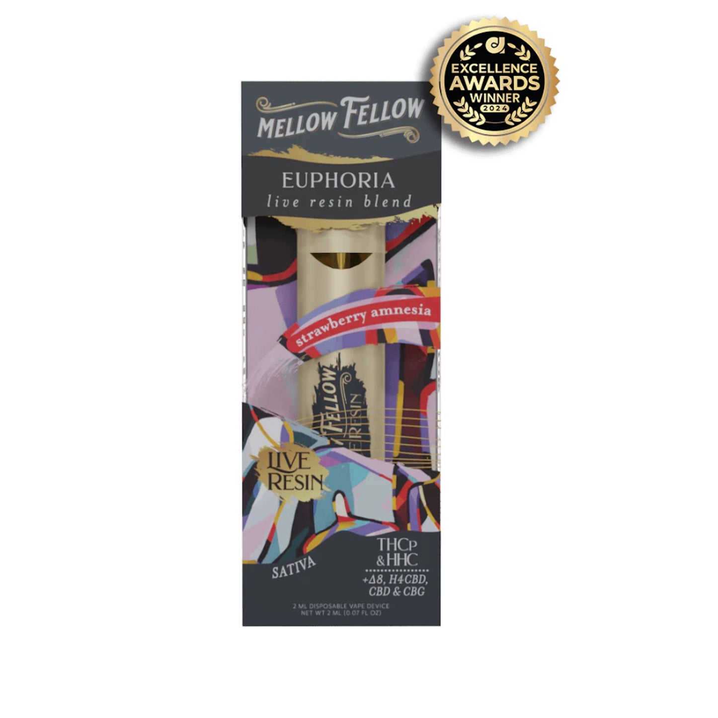 Mellow Fellow Live Resin Vaporizer 2000mg