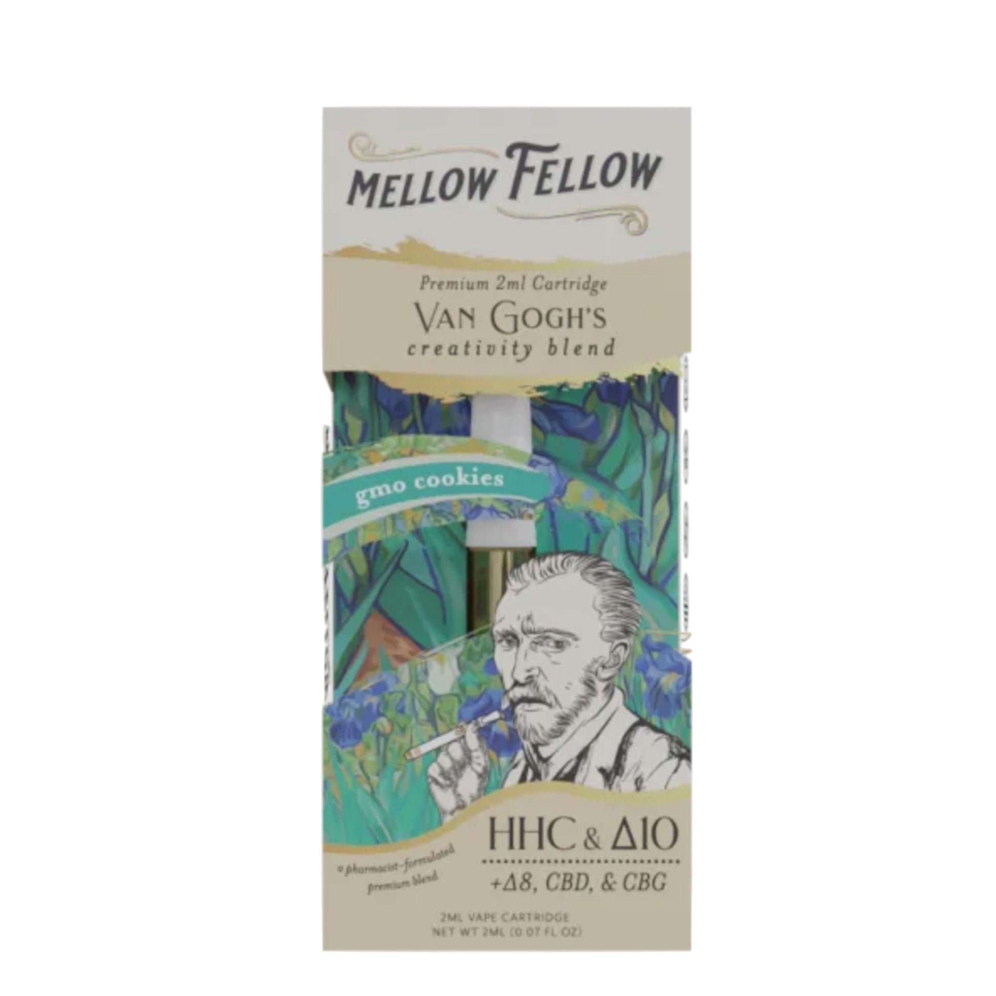 Mellow Fellow Premium Blend GMO Cookies Cartridge 2000mg