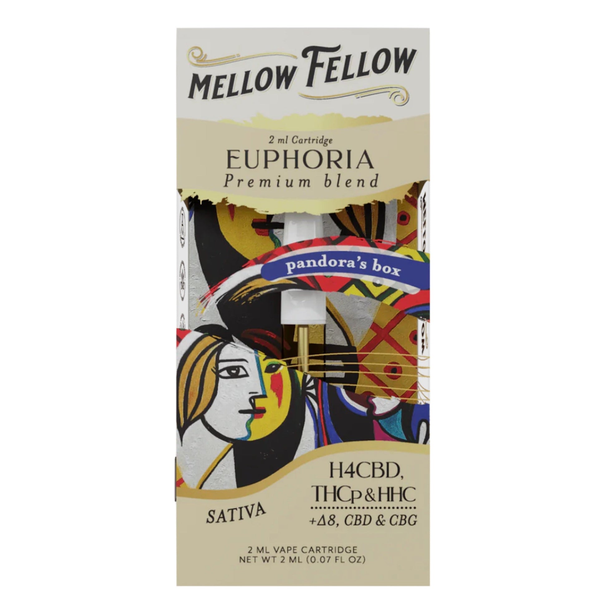Mellow Fellow Premium Blend Pandoras Box Cartridge 2000mg