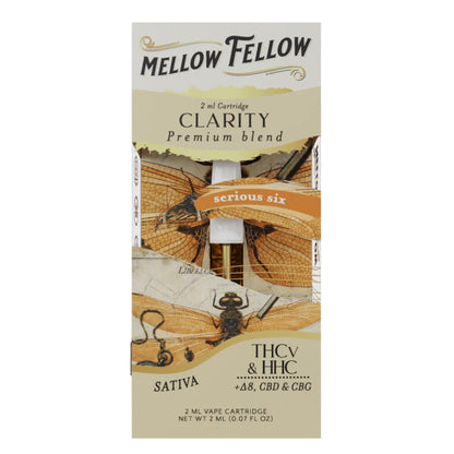 Mellow Fellow Premium Blend Serious Six Cartridge 2000mg