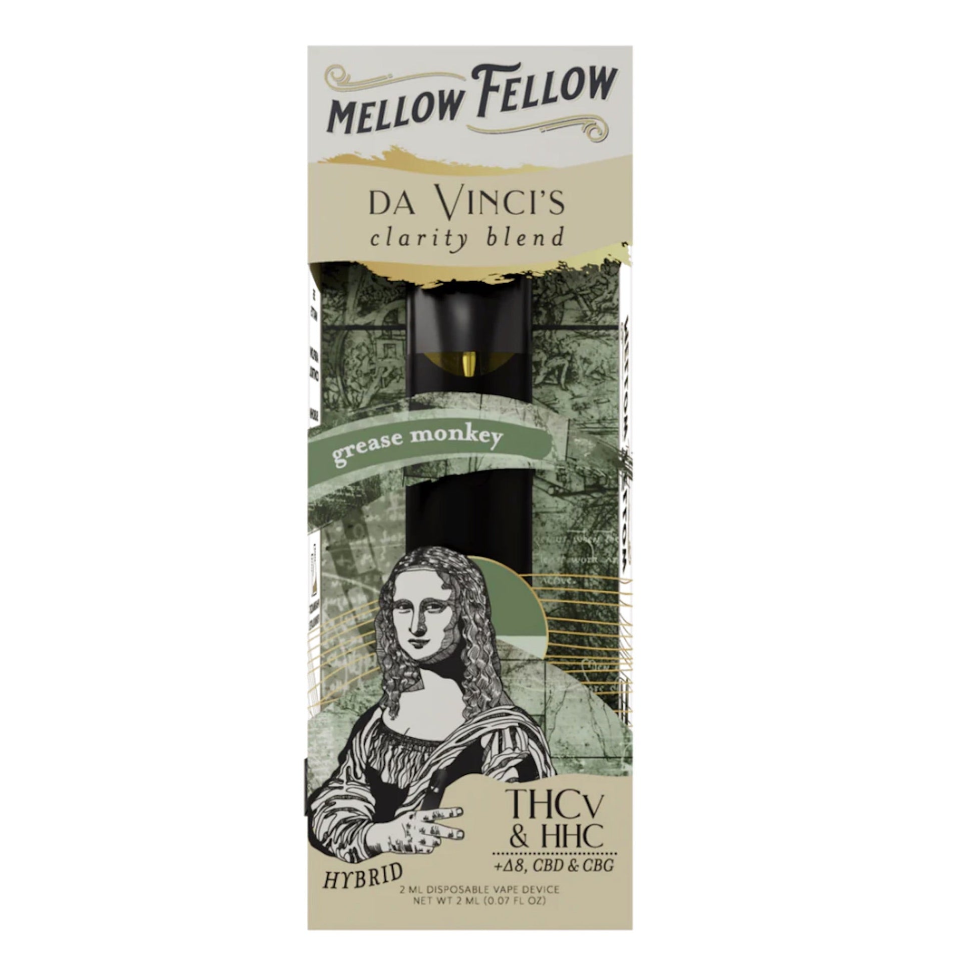 Mellow Fellow Premium Blend Vaporizer 2000mg