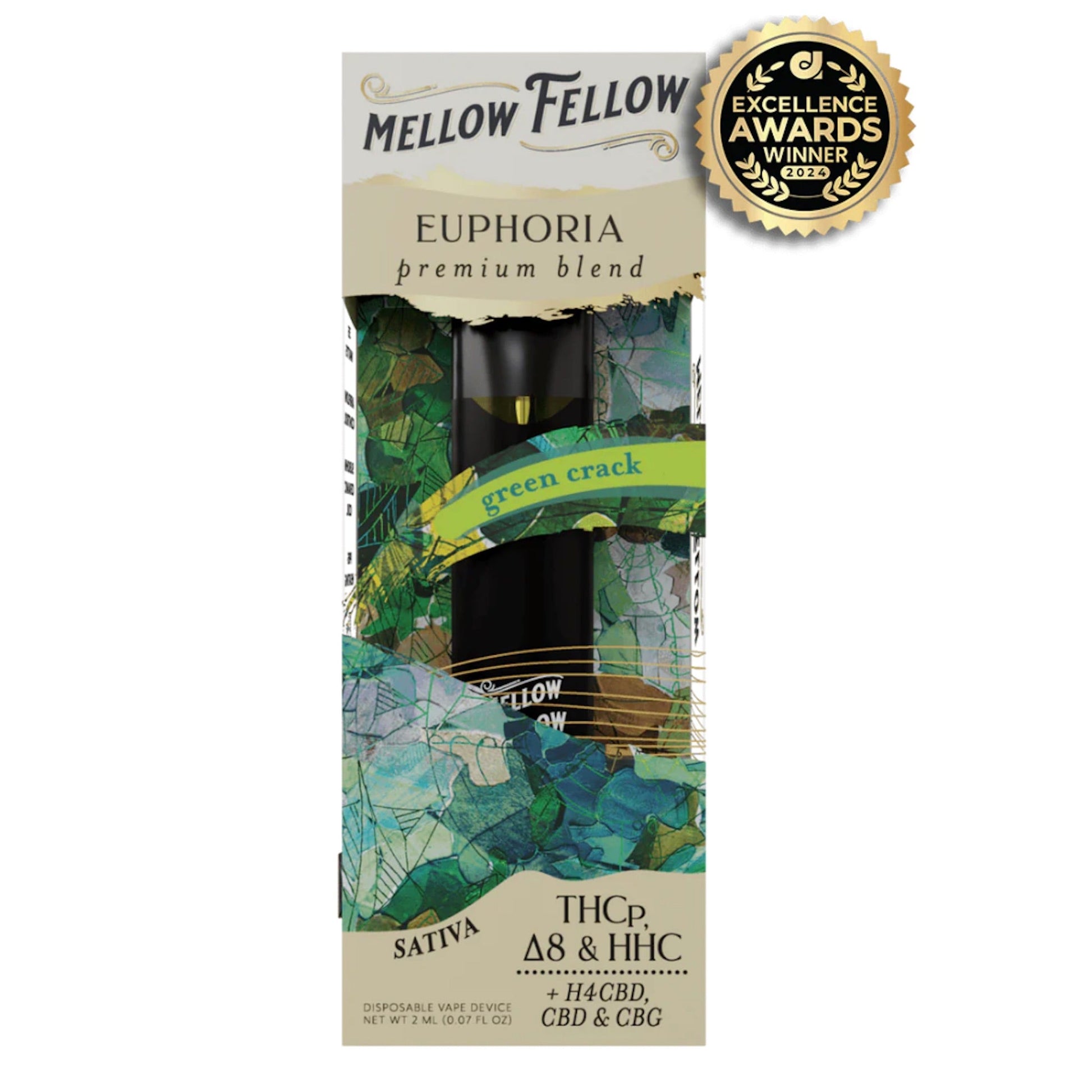 Mellow Fellow Premium Blend Vaporizer 2000mg