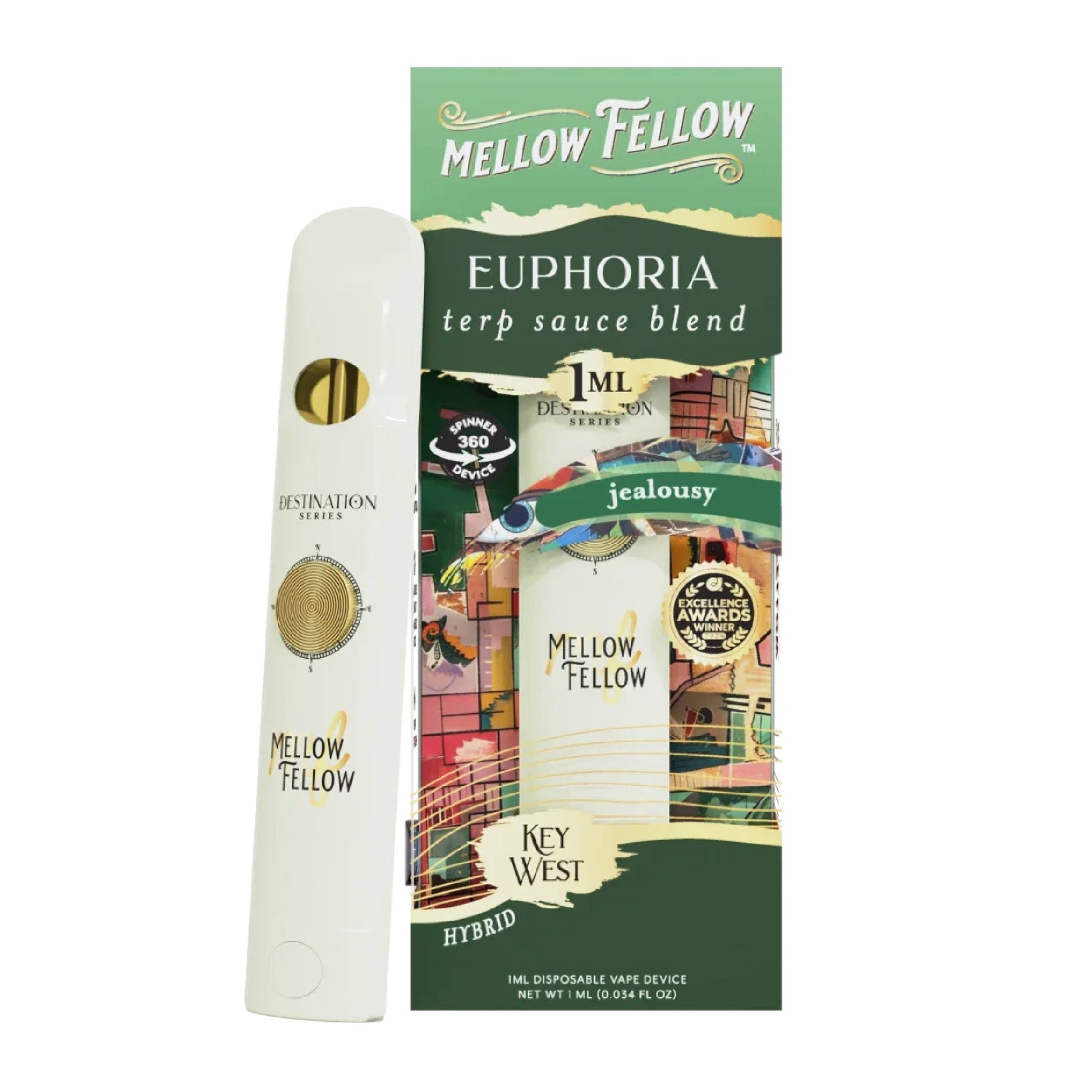 Mellow Fellow Terp Sauce Fidget Spinner Vape 1000mg