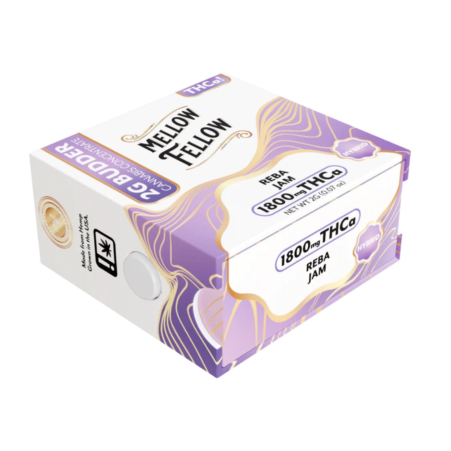 Mellow Fellow THC-A Budder 2000mg 4 Strains