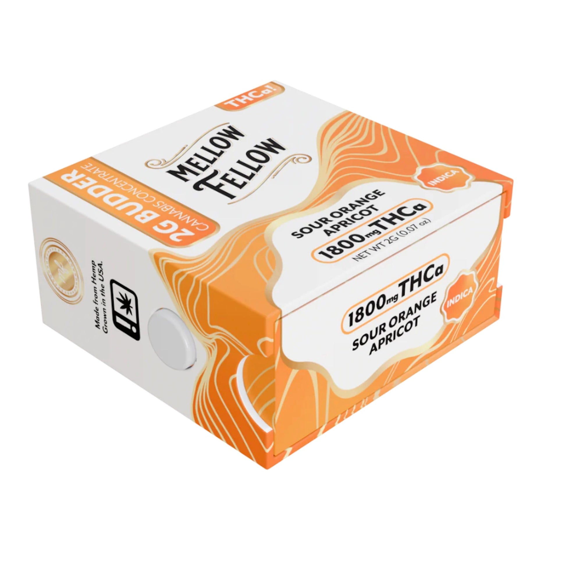 Mellow Fellow THC-A Budder 2000mg 4 Strains