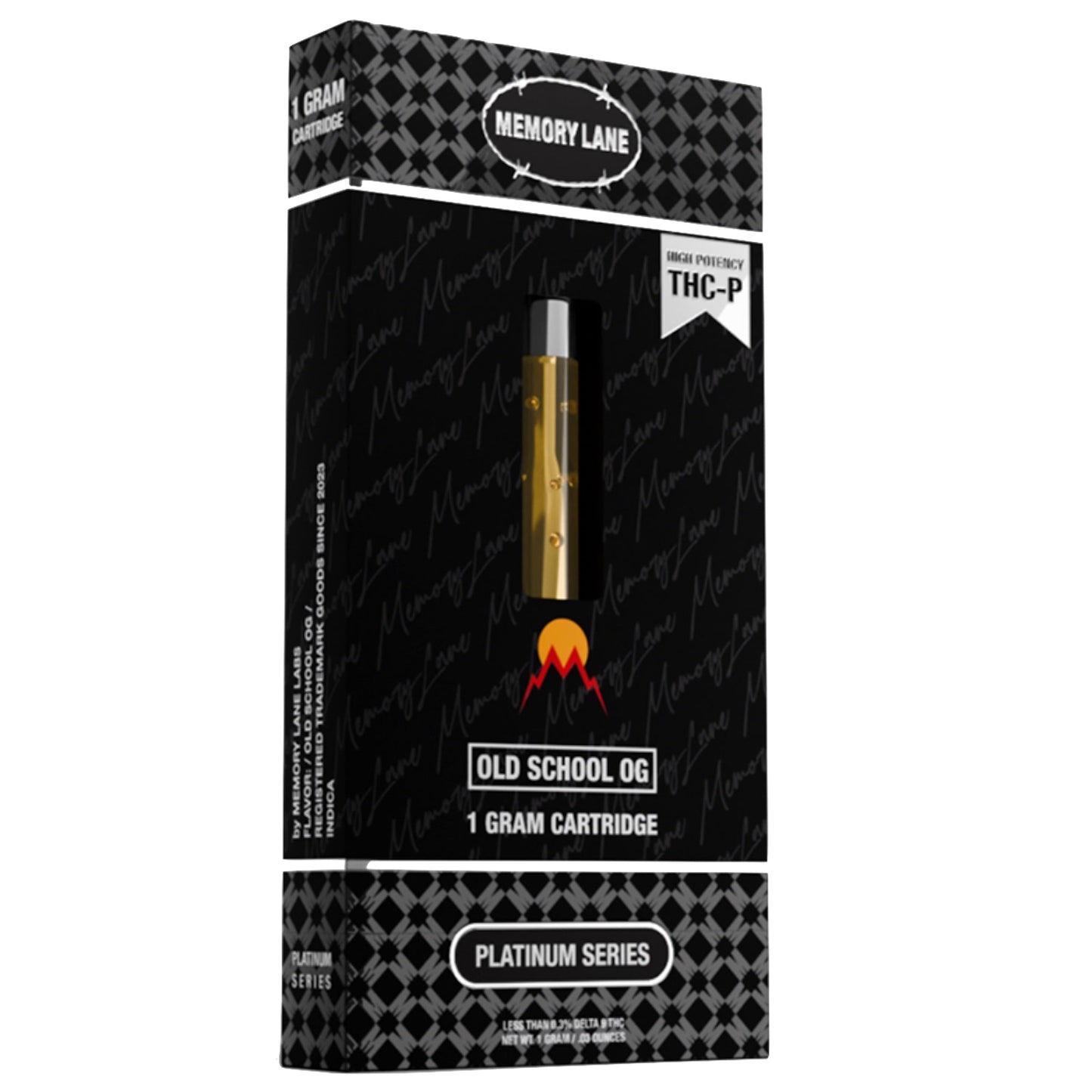 Memory Lane Old School OG THC-P Blend Cartridge 1000mg