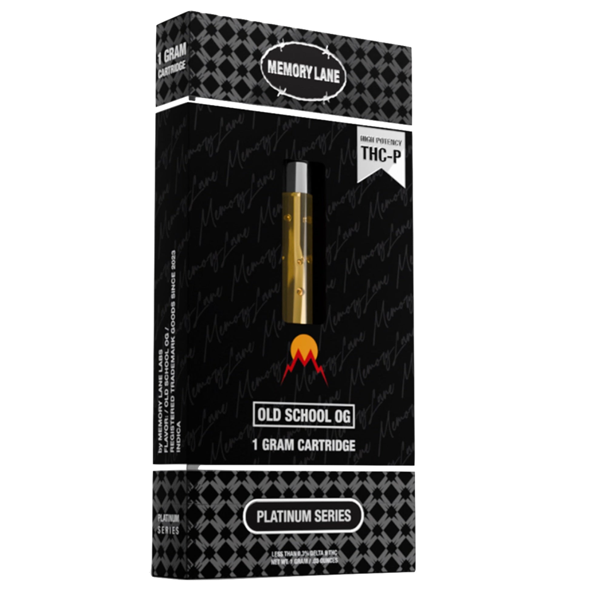 Memory Lane Old School OG THC-P Blend Cartridge 1000mg