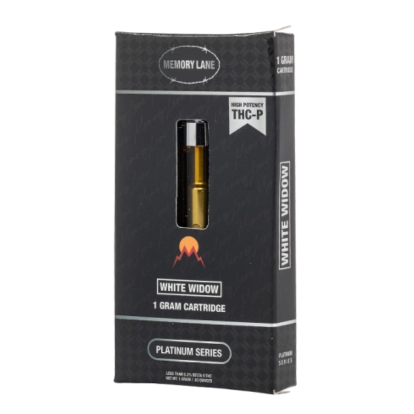 Memory Lane White Widow THC-A Blend Cartridge 1000mg