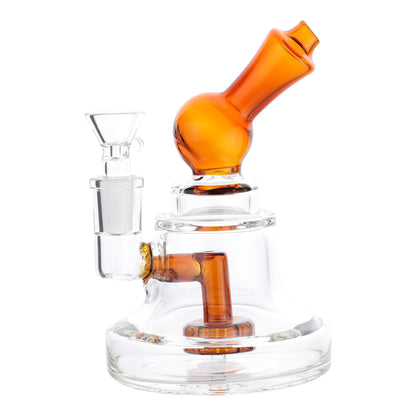 Royal Glass Mini Matrix Mayhem Percolator Bong 6in
