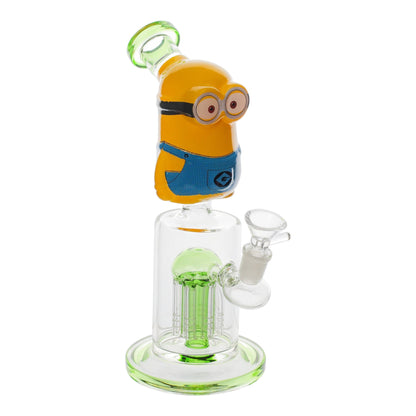 Amy Minion Matrix Perc Bong 9in