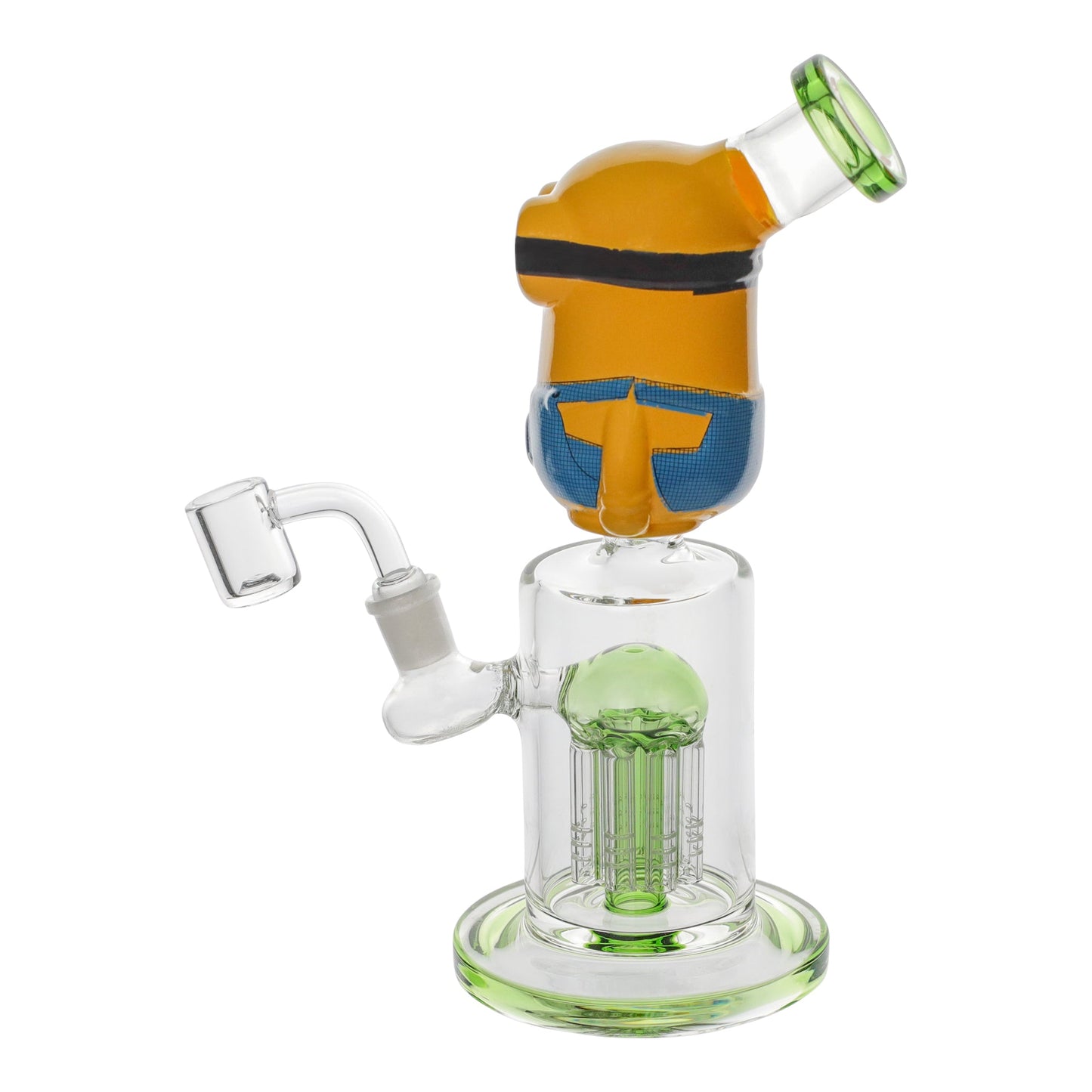 Amy Minion Matrix Perc Bong 9in