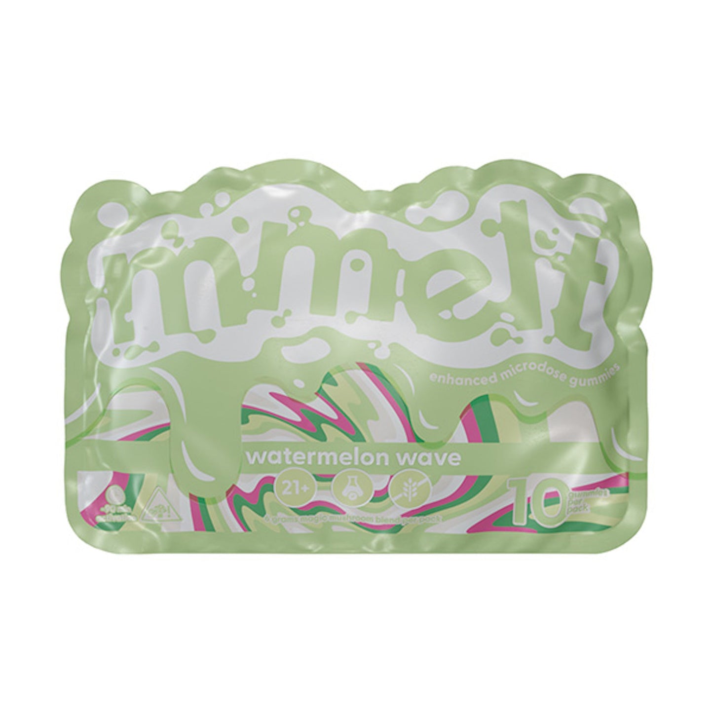 Mmelt Mushroom Watermelon Gummies 6000mg