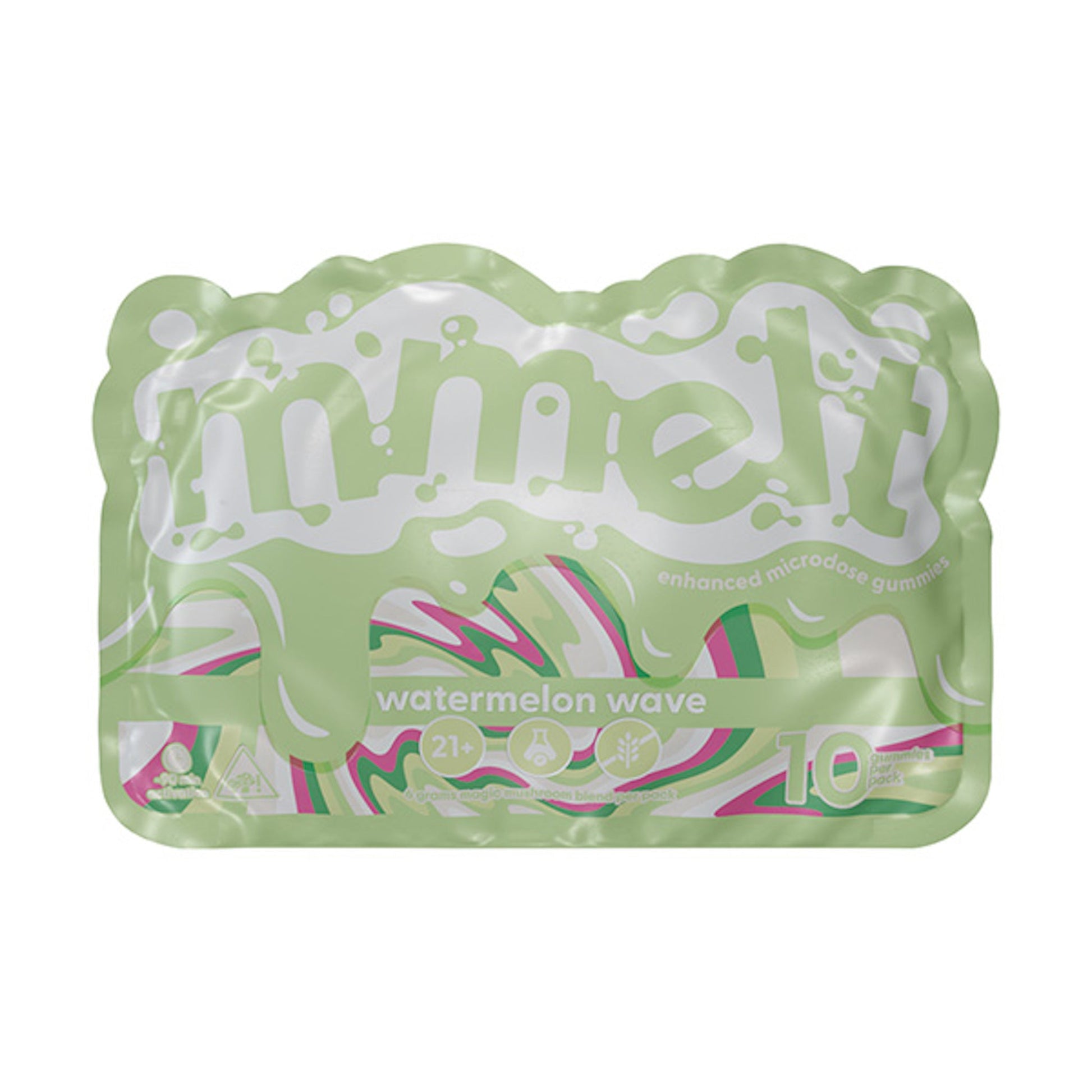 Mmelt Mushroom Watermelon Gummies 6000mg