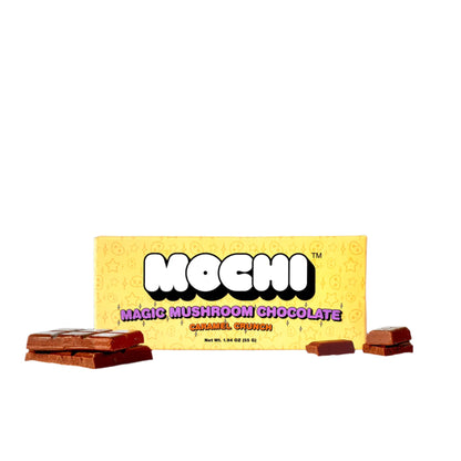 Mochi Magic Mushroom Caramel Crunch Chocolate 1 Bar