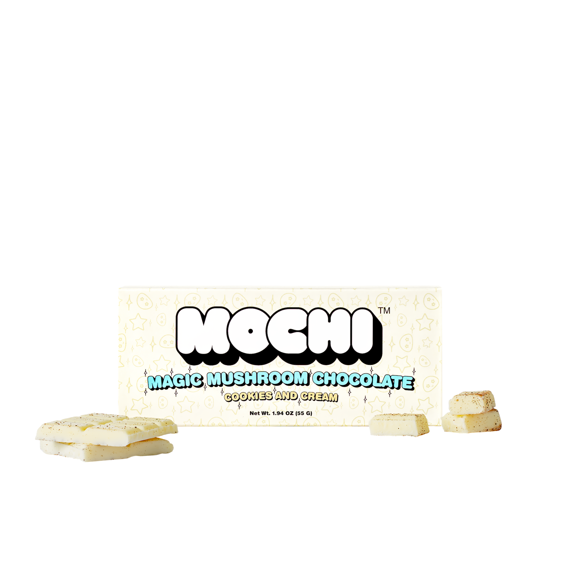 Mochi Magic Mushroom Cookies N Cream Chocolate 100mg