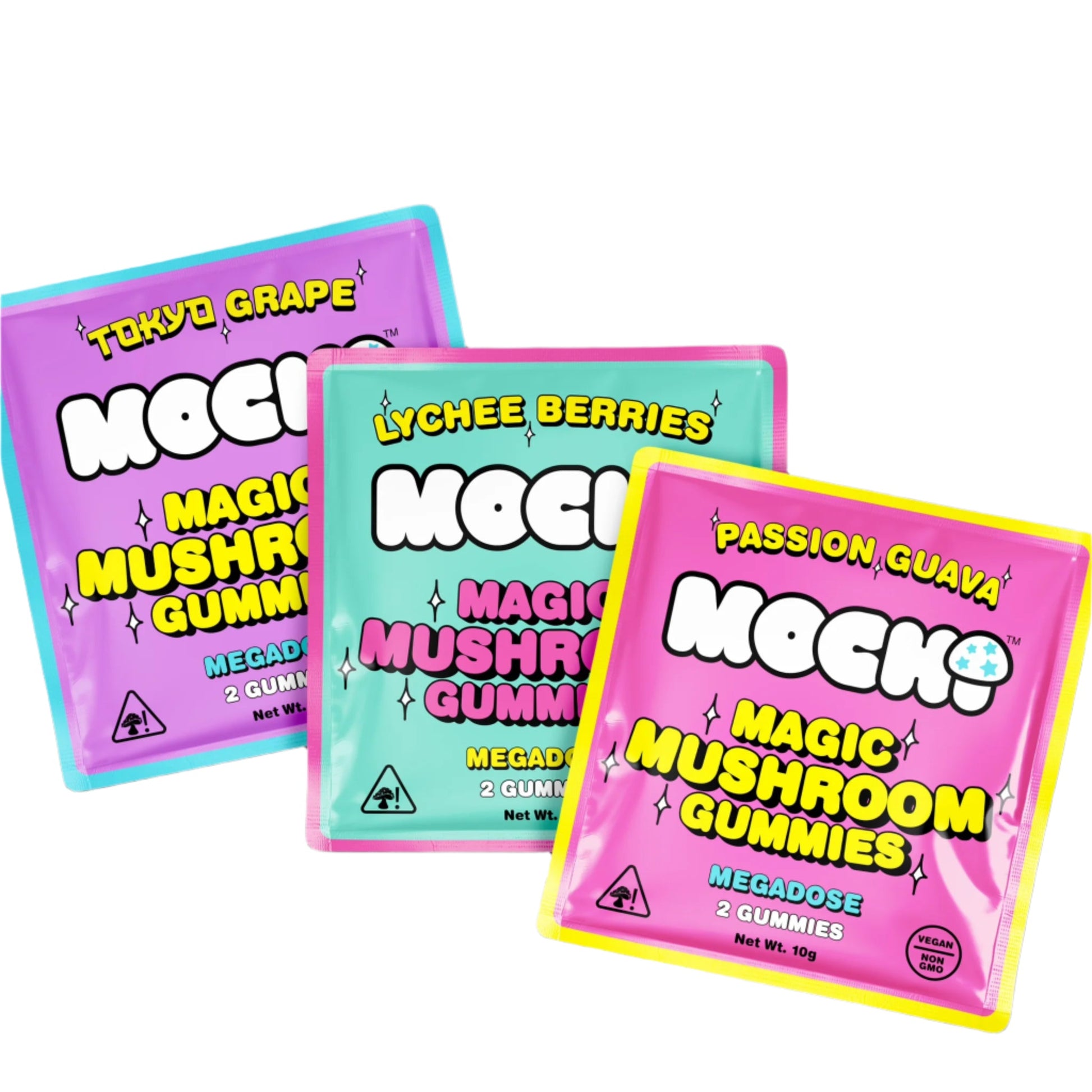 Mochi Magic Mushroom Mix Flavor Gummies 2ct