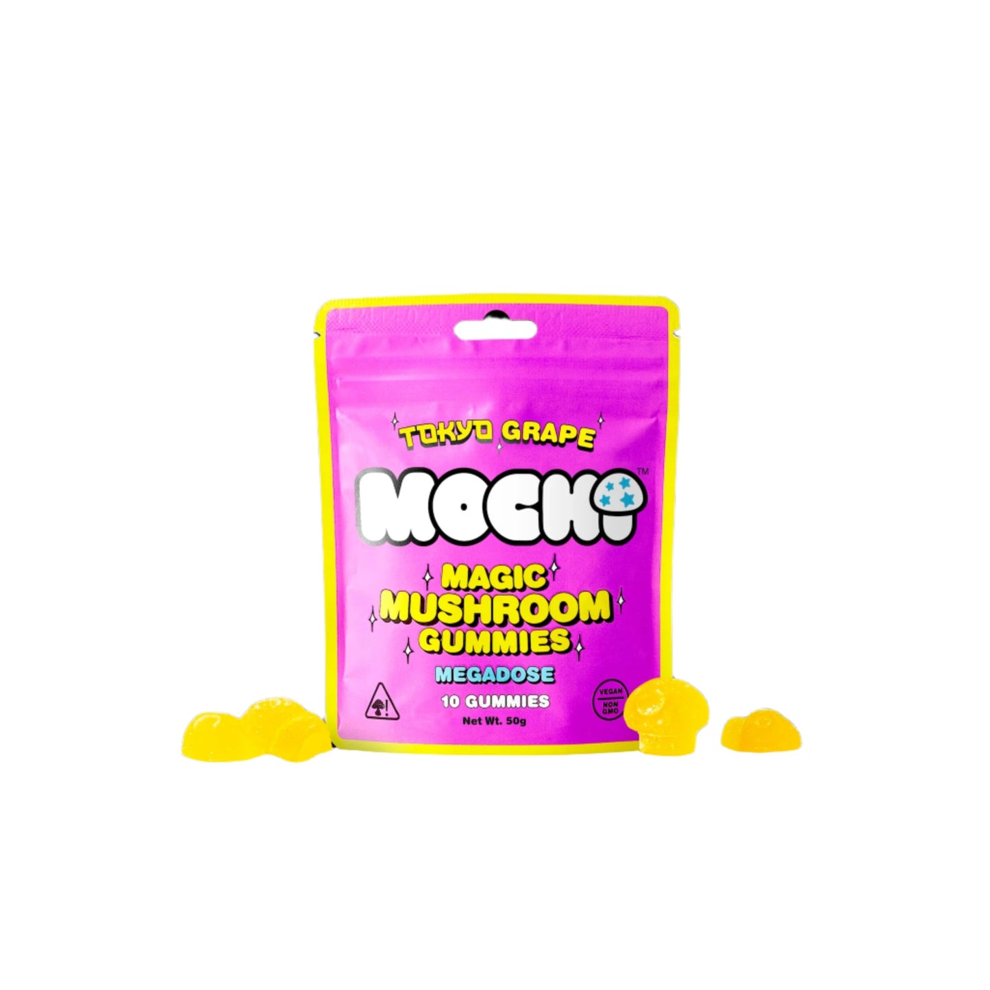 Mochi Magic Mushroom Tokyo Grape Gummies 10ct