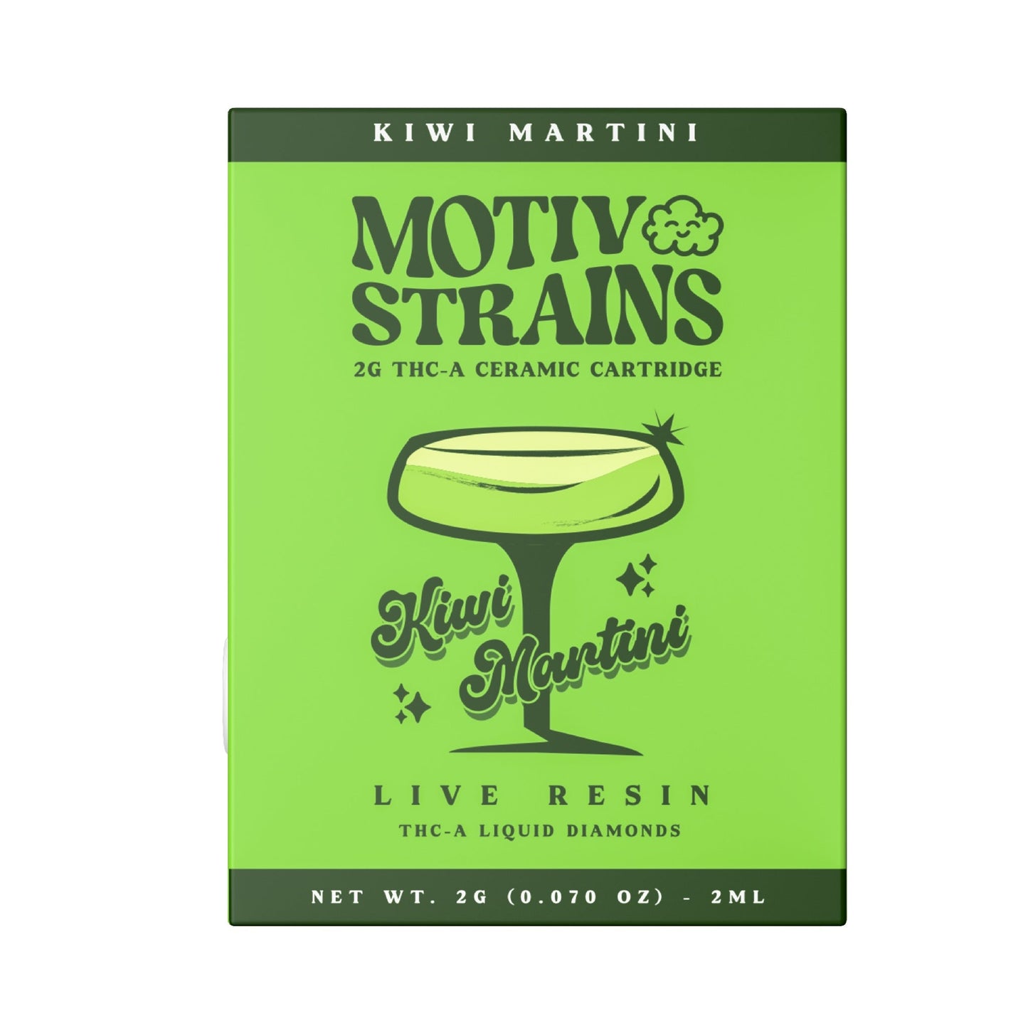 Motiv Strains Ceramic THC-A Cartridge 2000mg