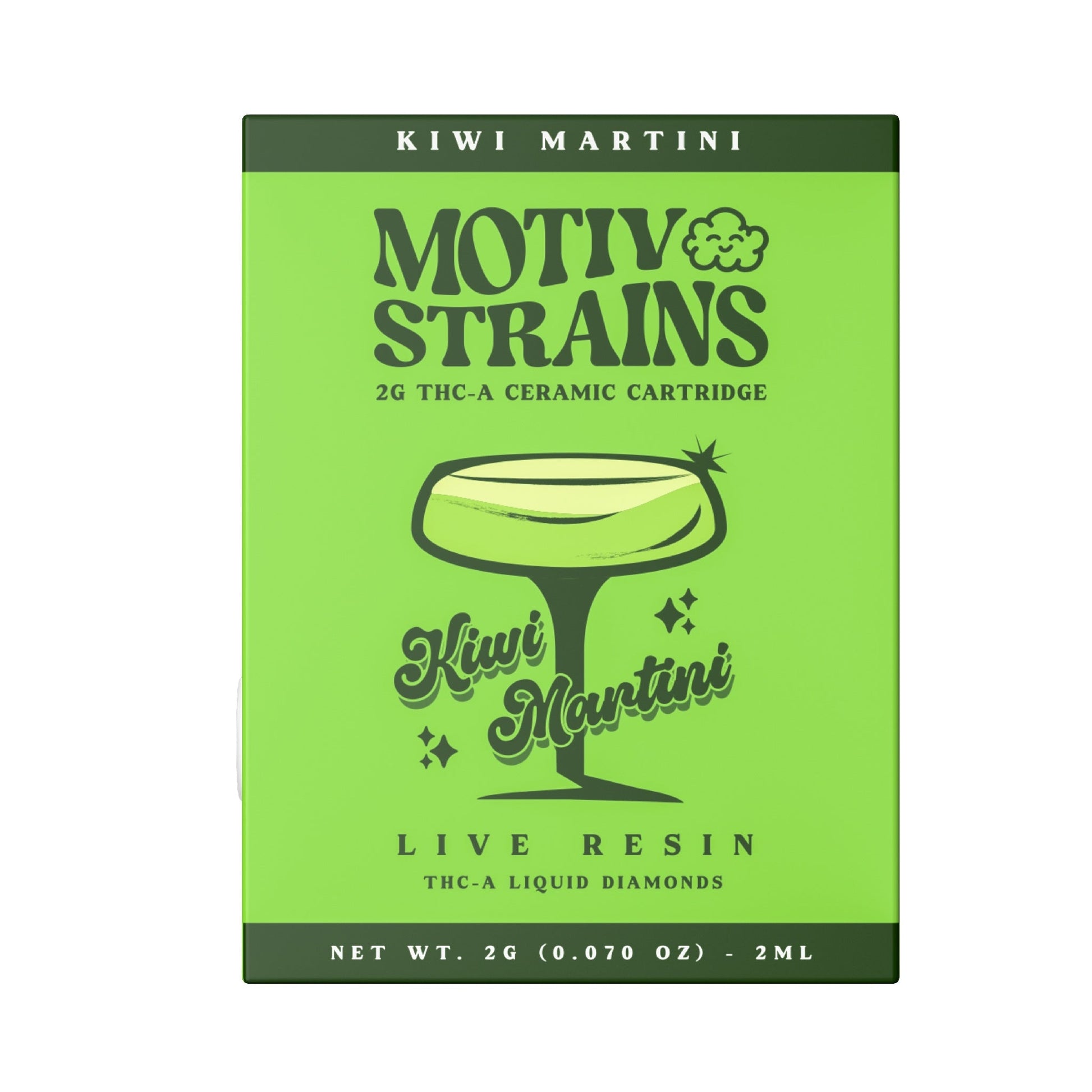 Motiv Strains Ceramic THC-A Cartridge 2000mg