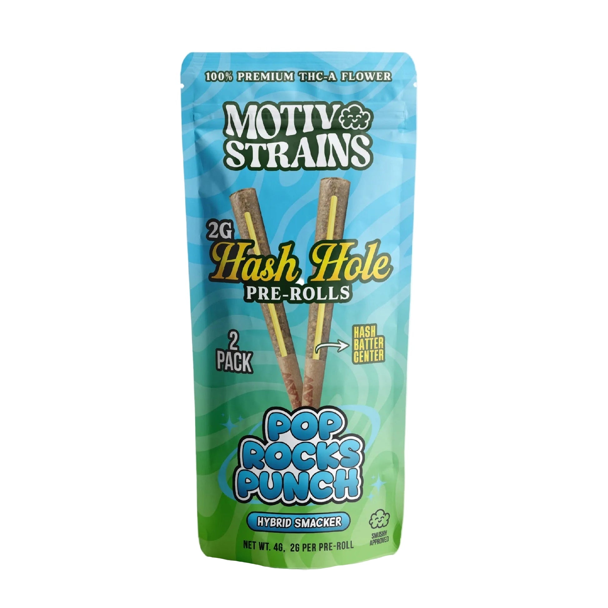 Motiv Strains THC-A Hash Hole Pre-Rolls 2ct 2g