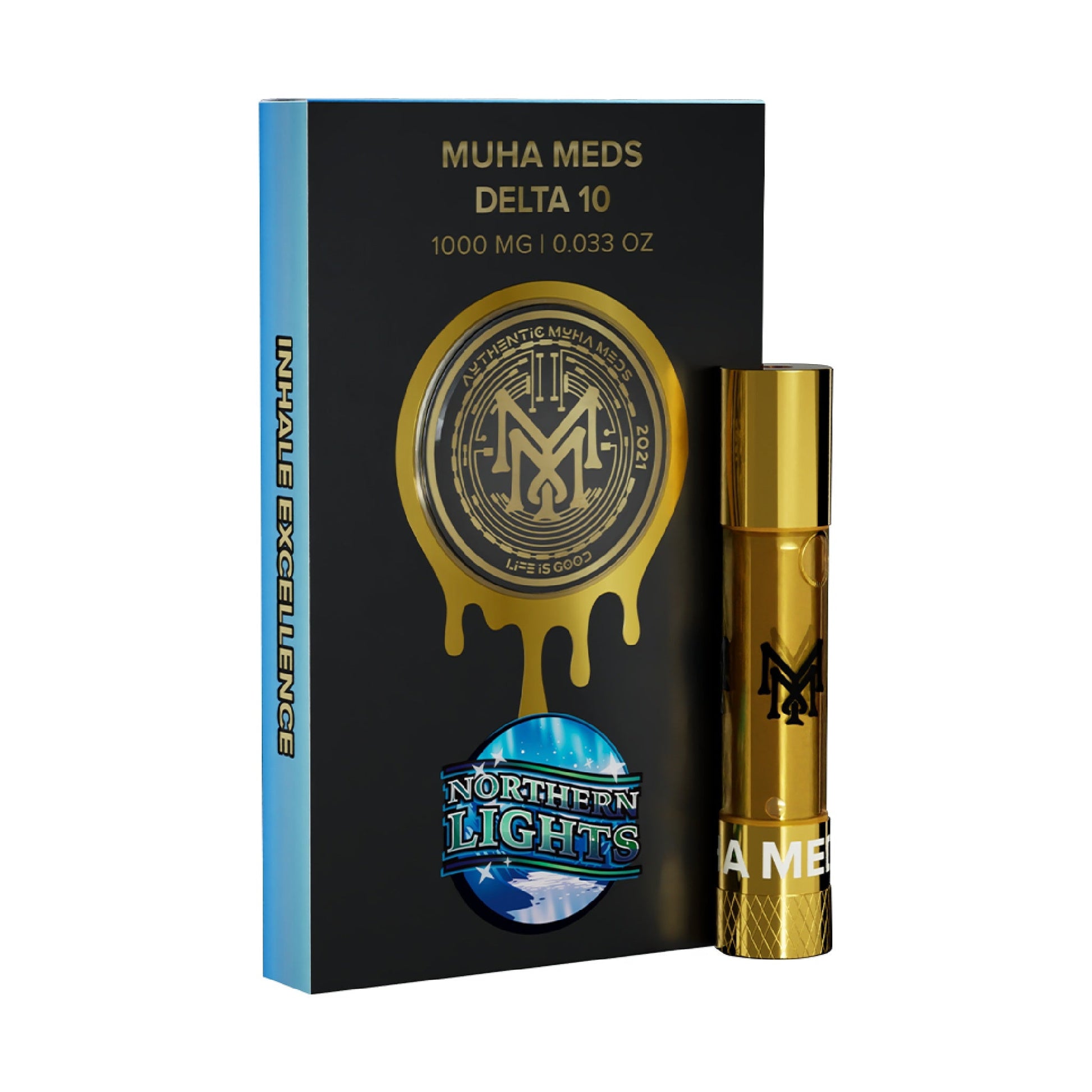 Muha Meds Delta 10 Cartridge 1000mg