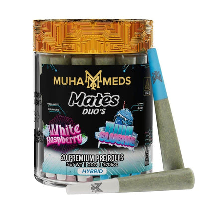 Muha Meds Duo Mates THC-A Pre-Rolls 20g 20ct