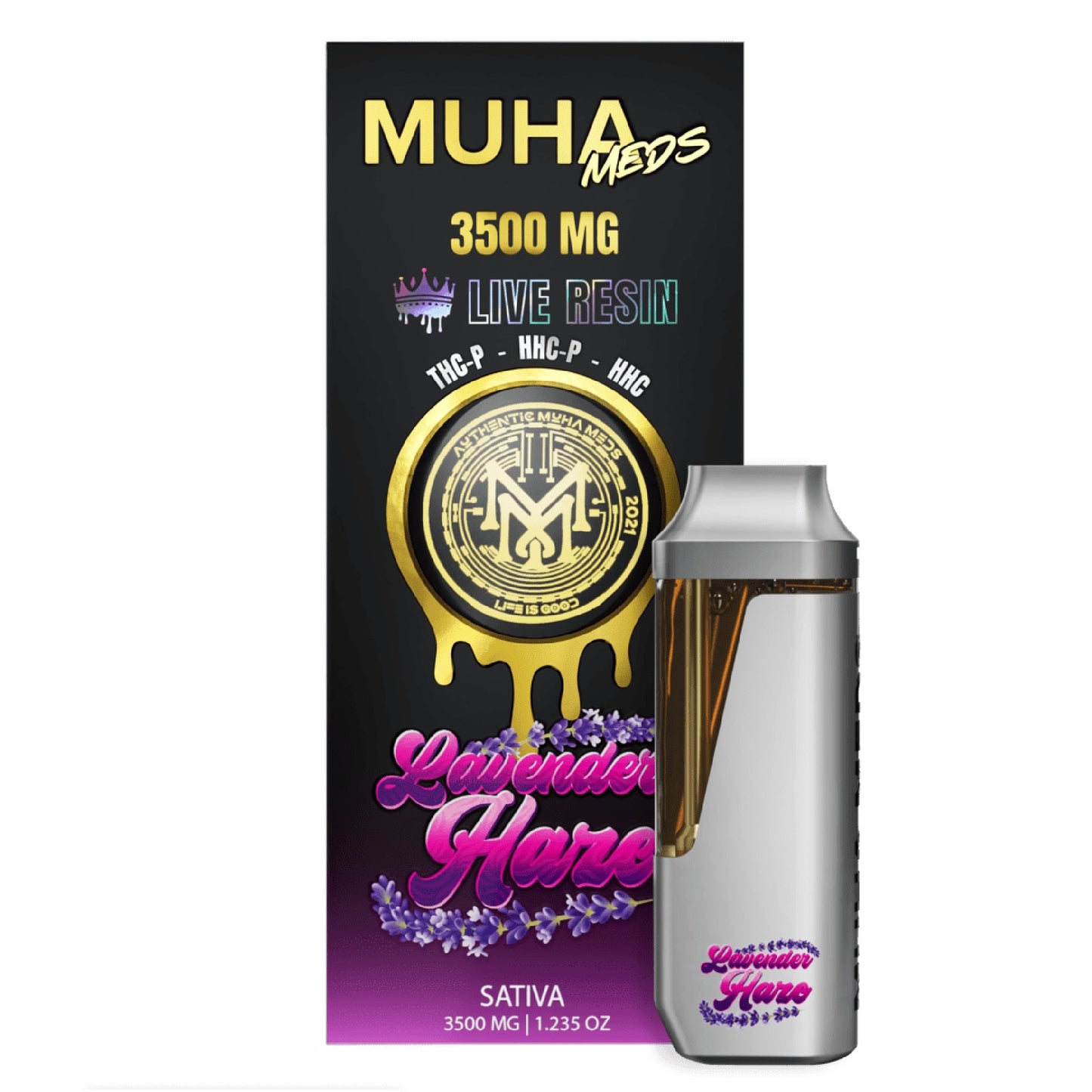 Muha Meds Live Resin THC-P Vaporizer 3500mg