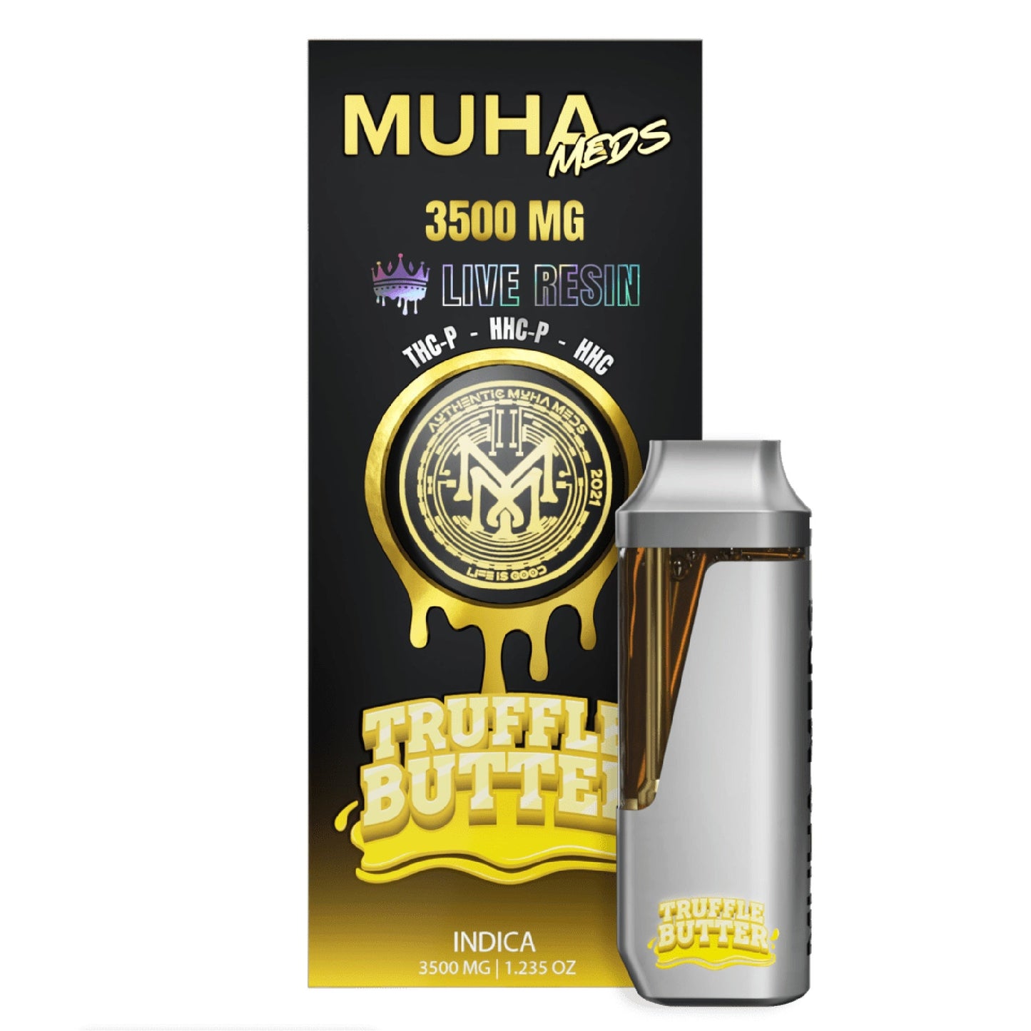 Muha Meds Live Resin THC-P Vaporizer 3500mg