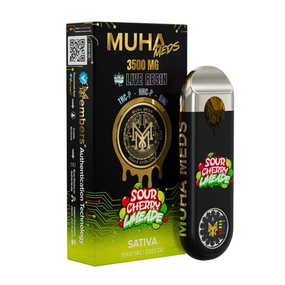 Muha Meds Live Resin THC-P New Gen 3 Vaporizer 3500mg