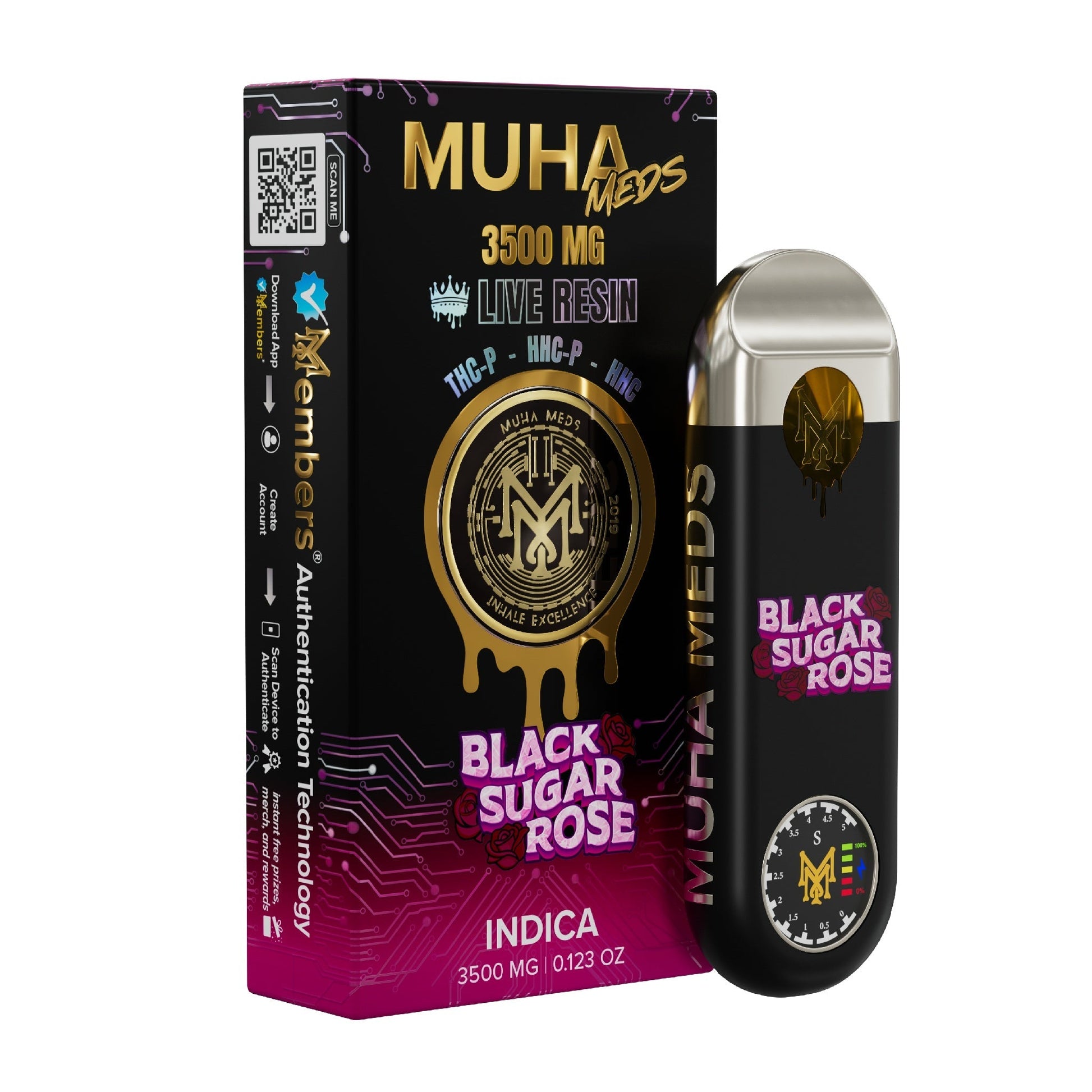 Muha Meds Live Resin THC-P New Gen 3 Vaporizer 3500mg