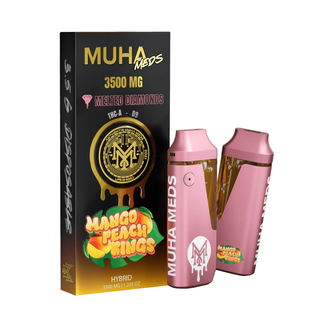 Muha Meds Melted Diamonds THC-A Delta 9 Vaporizer 3500mg