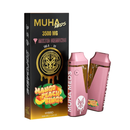 Muha Meds Melted Diamonds THC-A Delta 9 Vaporizer 3500mg
