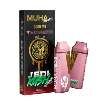 Muha Meds Melted Diamonds THC-A Delta 9 Vaporizer 3500mg