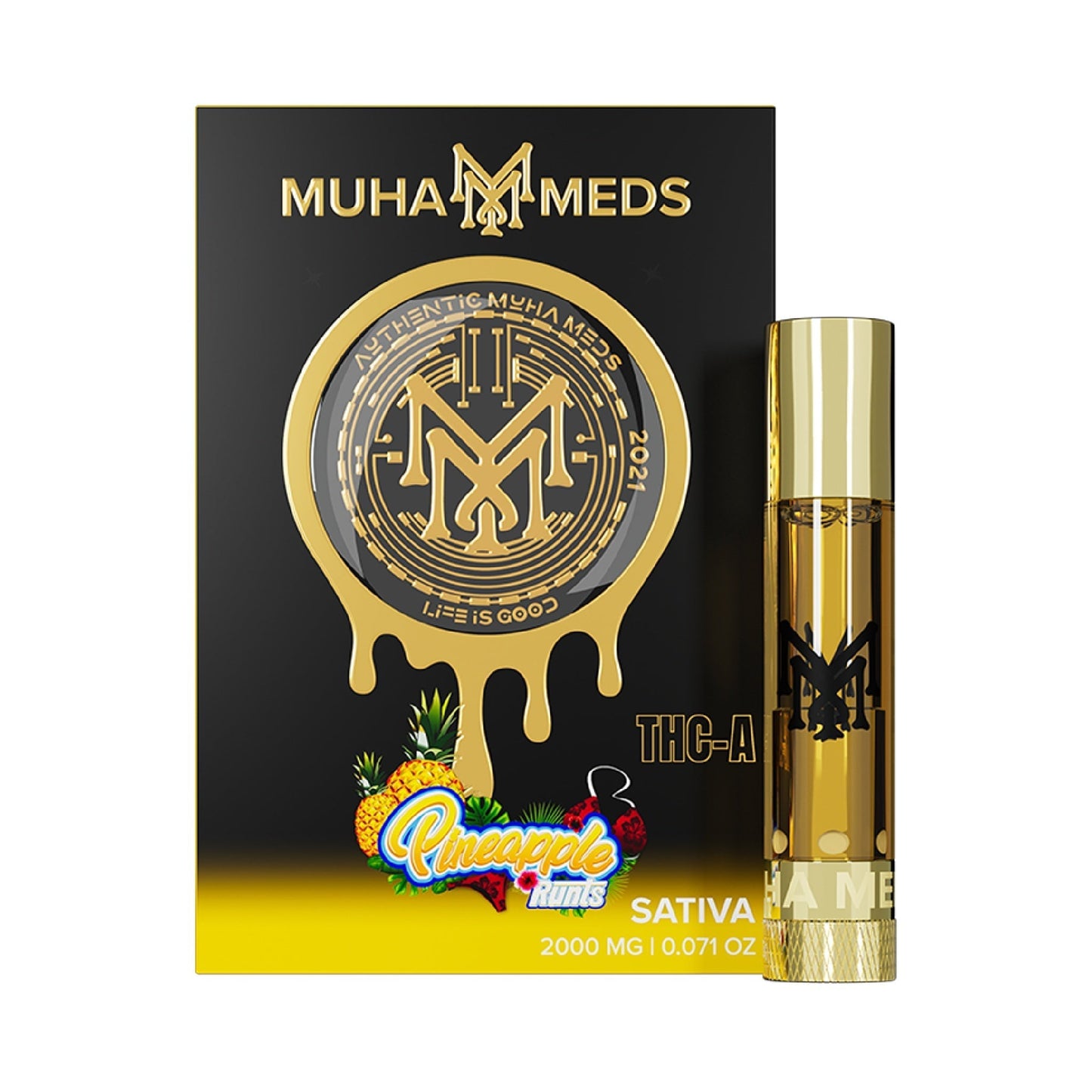 Muha Meds THC-A Cartridge 2000mg
