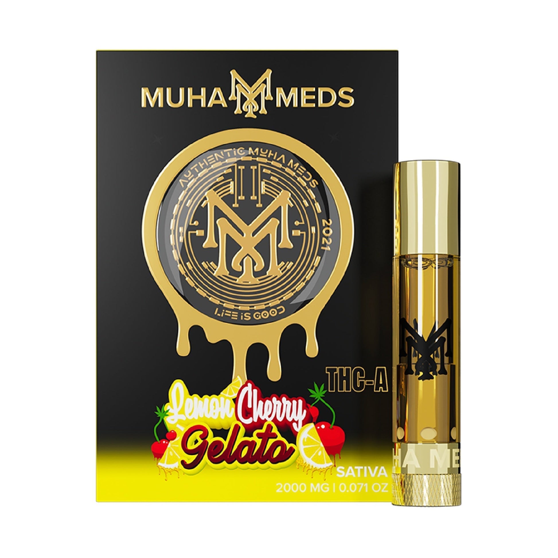 Muha Meds THC-A Cartridge 2000mg