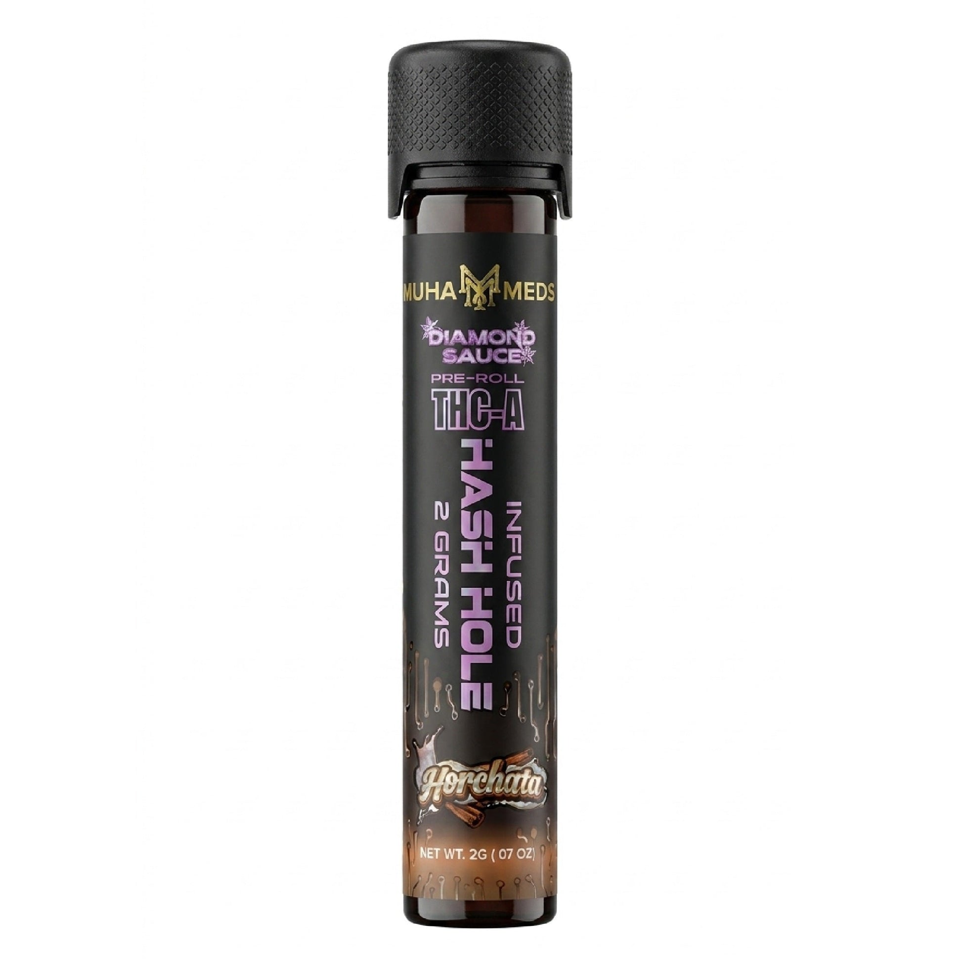 Muha Meds THC-A Diamond Sauce Infused Hash Hole 2g