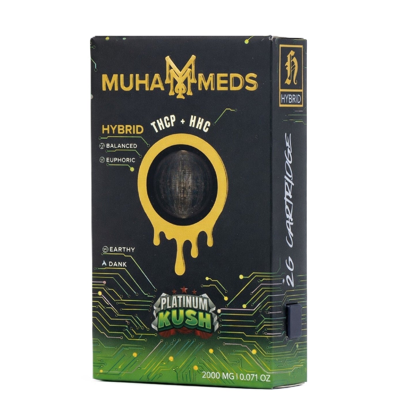 Muha Meds THC-P Cartridge 2000mg