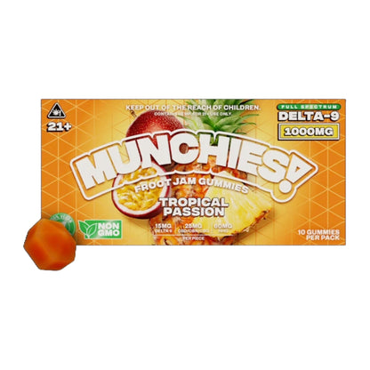 Delta Munchies Munchies Froot Jam Delta 9 Gummies 1000mg 10ct