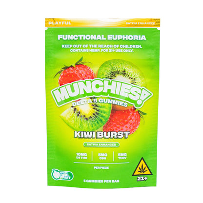 MUNCHIES! Functional Euphoria Delta 9 Boosted Gummies 5ct