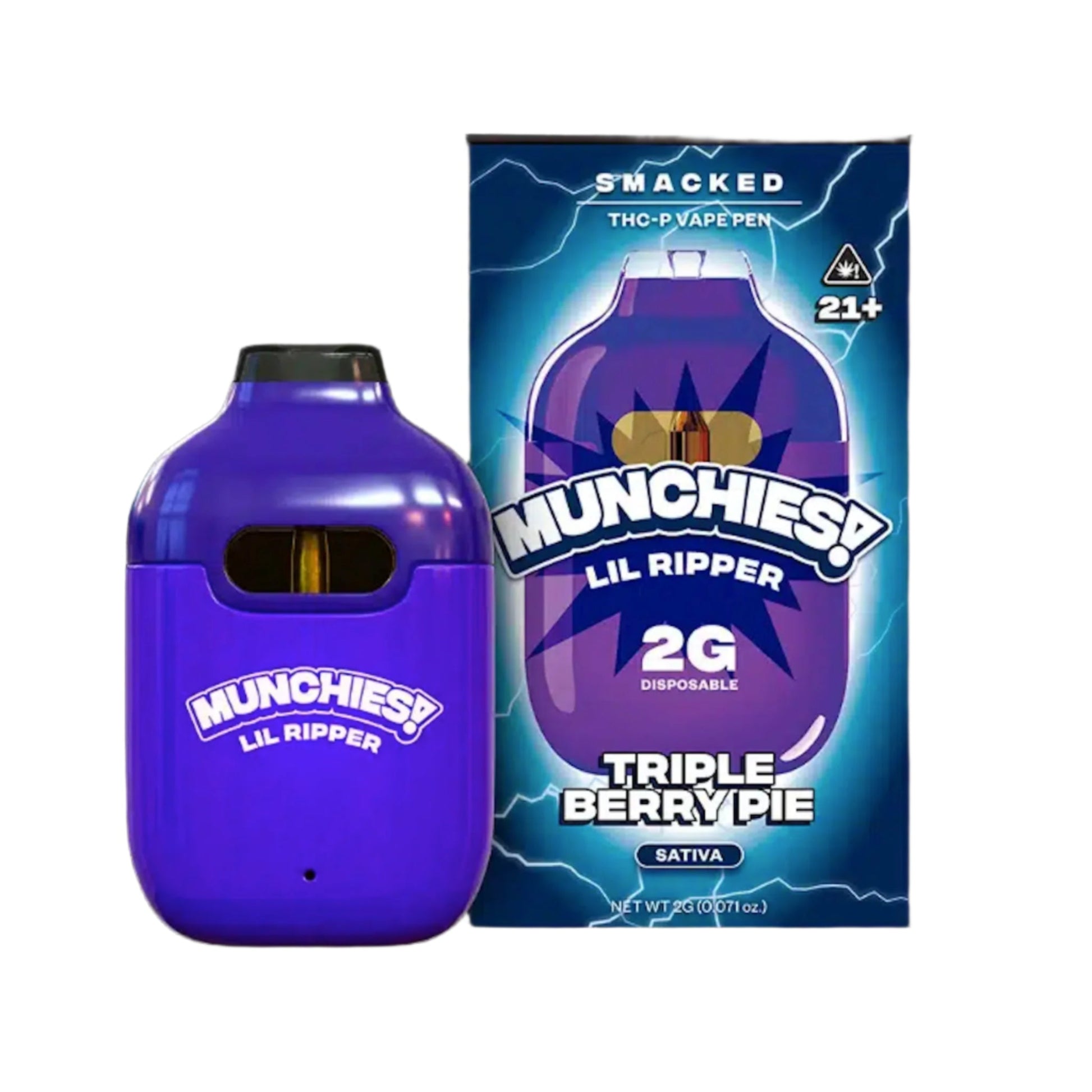MUNCHIES! Lil Ripper Smacked THC-P Vaporizer 2000mg