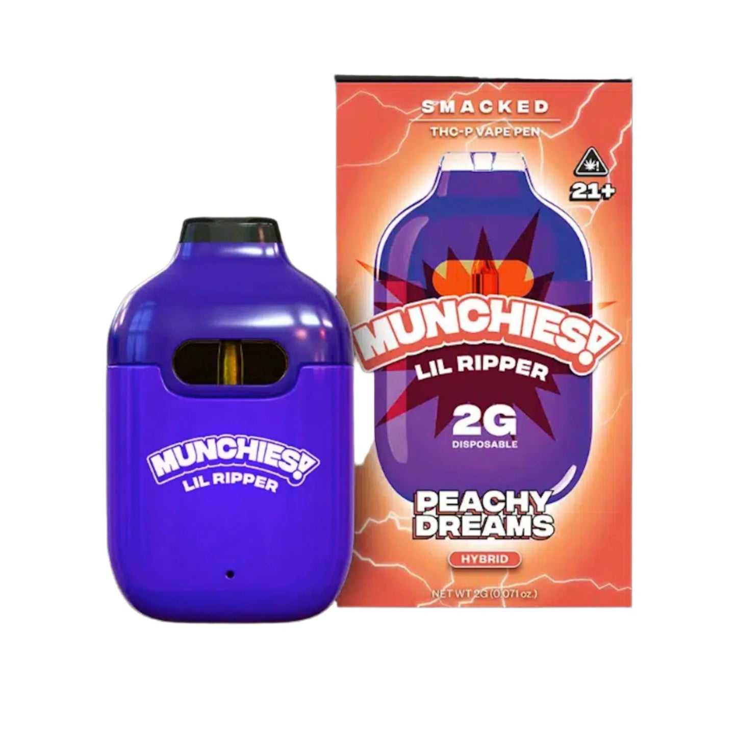MUNCHIES! Lil Ripper Smacked THC-P Vaporizer 2000mg