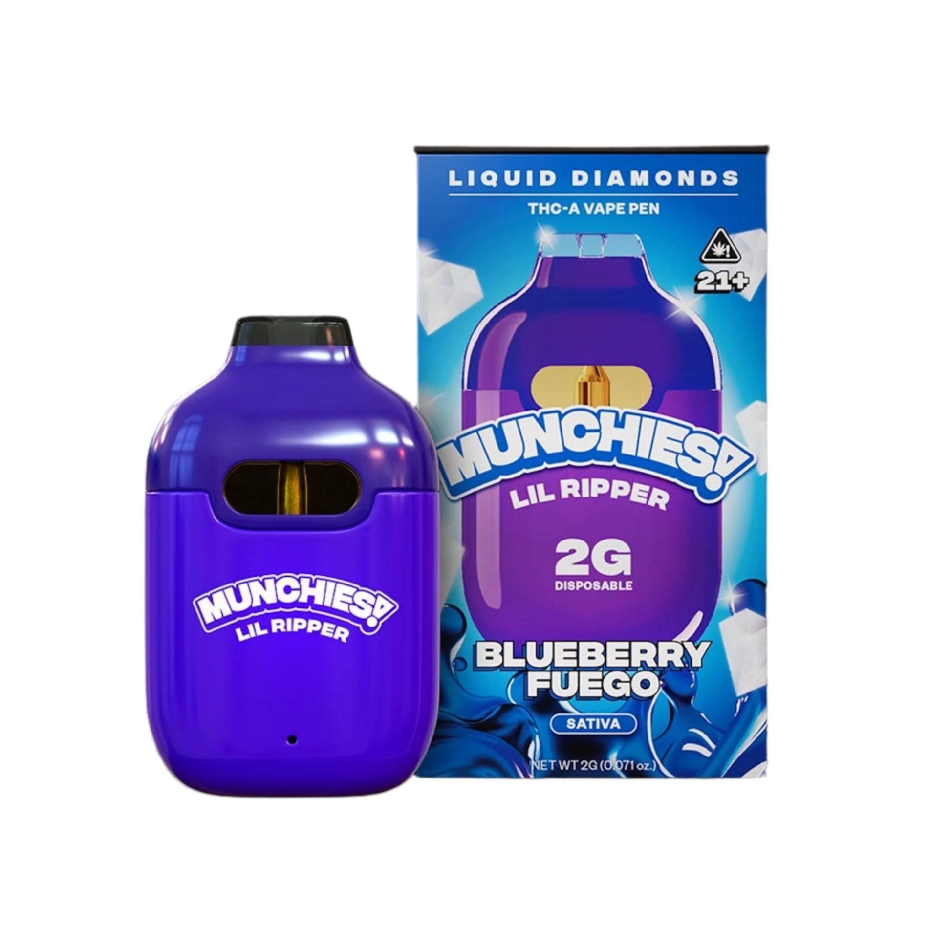 Munchies Lil Ripper THC-A Vaporizer 2000mg