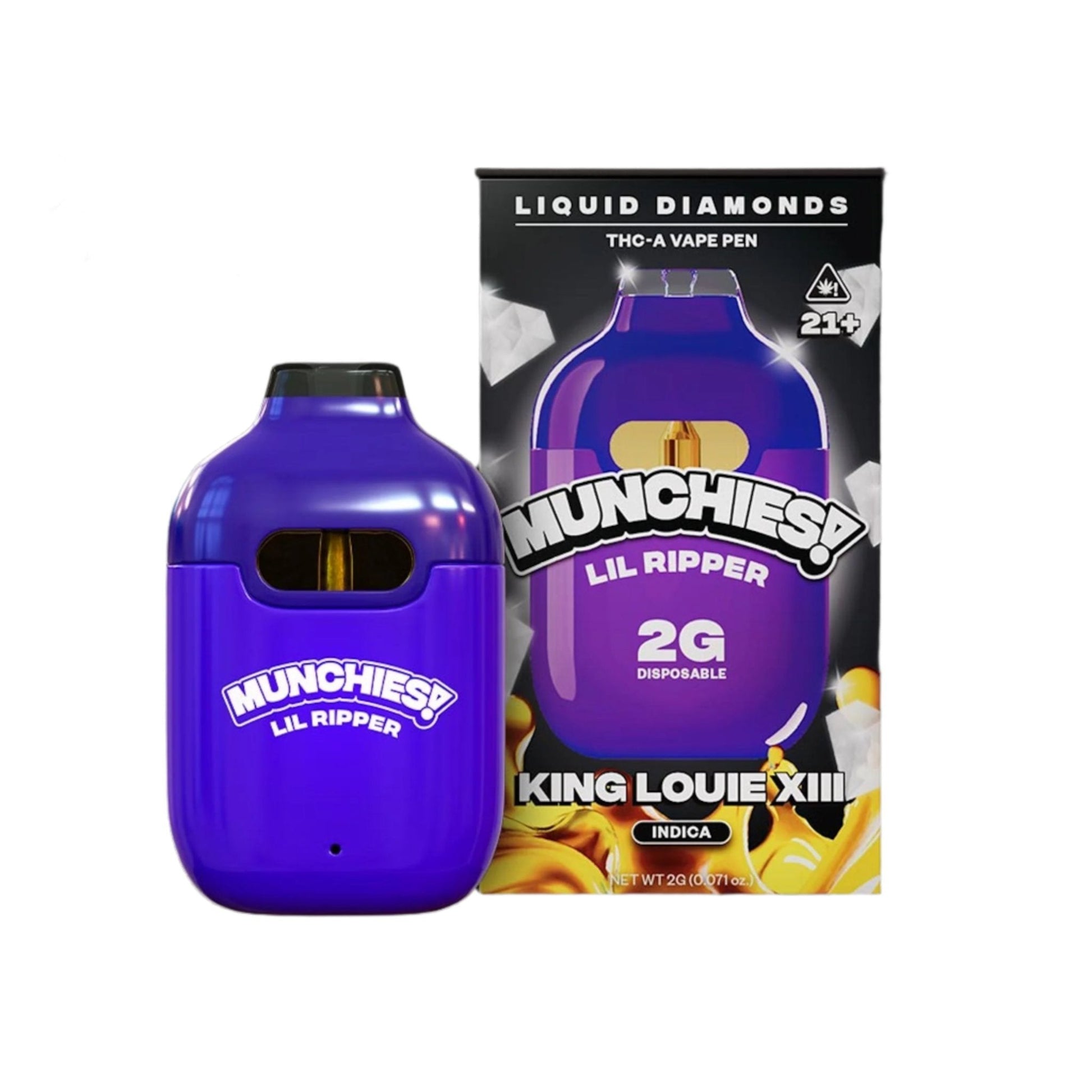 Munchies Lil Ripper THC-A Vaporizer 2000mg