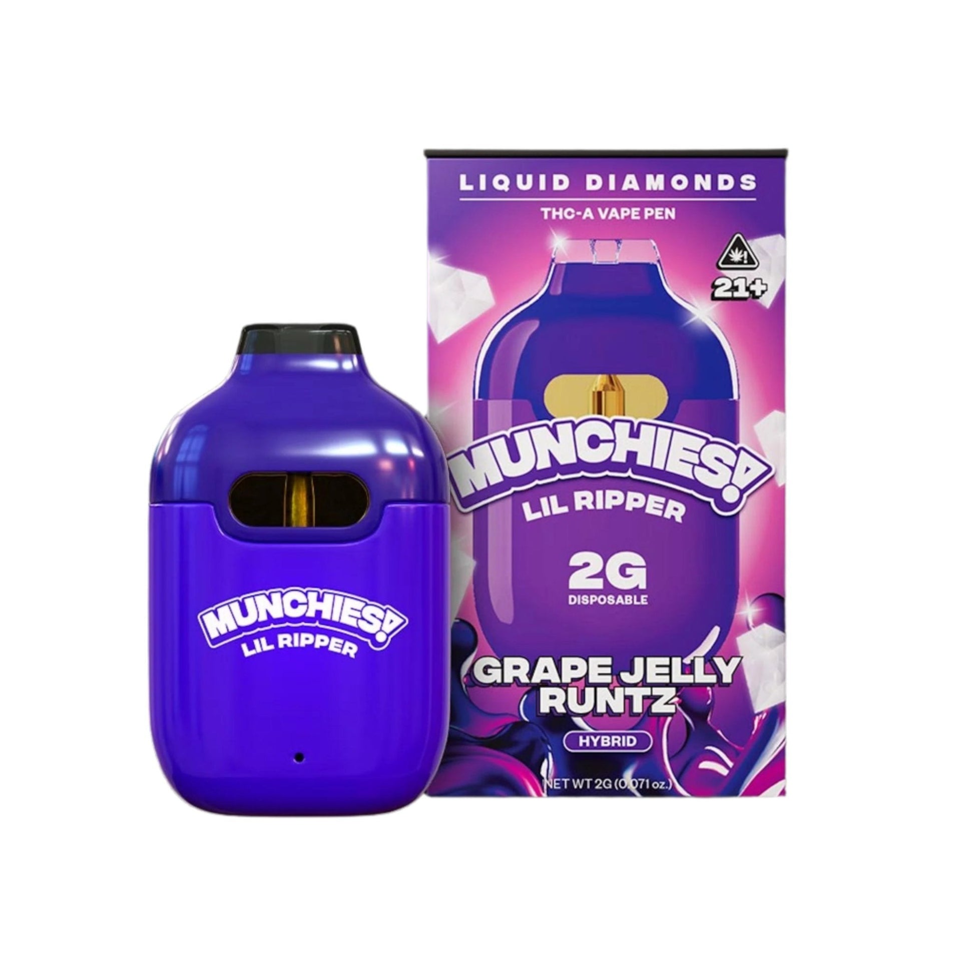 Munchies Lil Ripper THC-A Vaporizer 2000mg